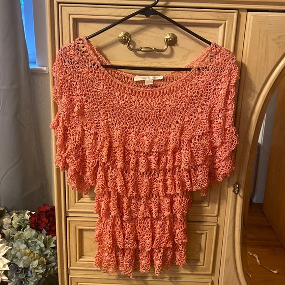 Boston Proper Layered Top - Picture 1 of 8